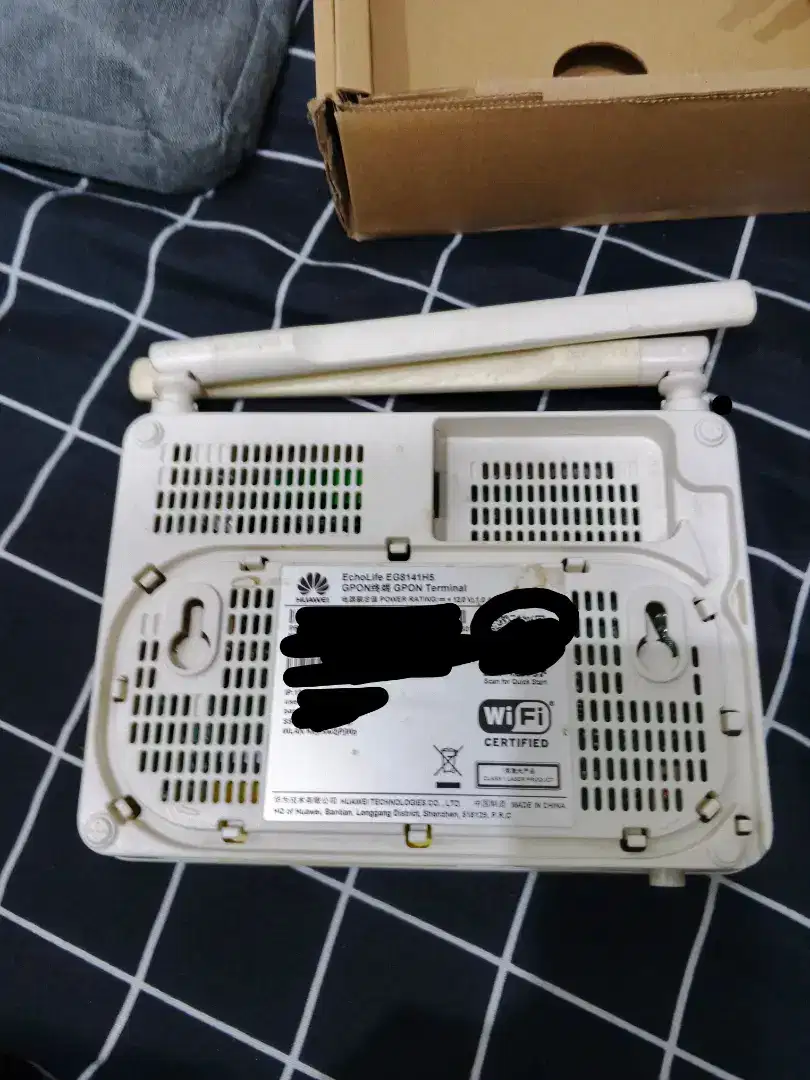 Modem WIFI Router Huawei Echolife EG8141H5
GPON / GPONTerminal
