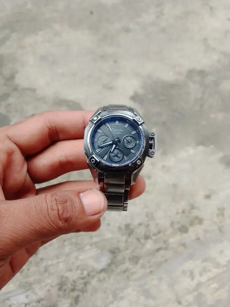 Jam tangan Alexandre Christie 6225bf cewe minus apa adanya