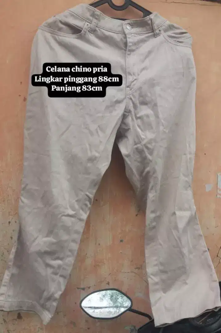 Celana chino bahan