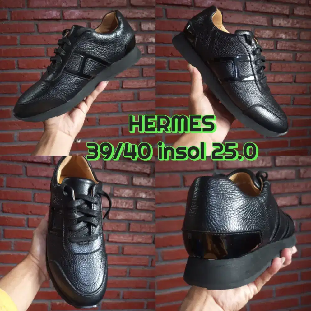 Sepatu Hermes brand italy size 40