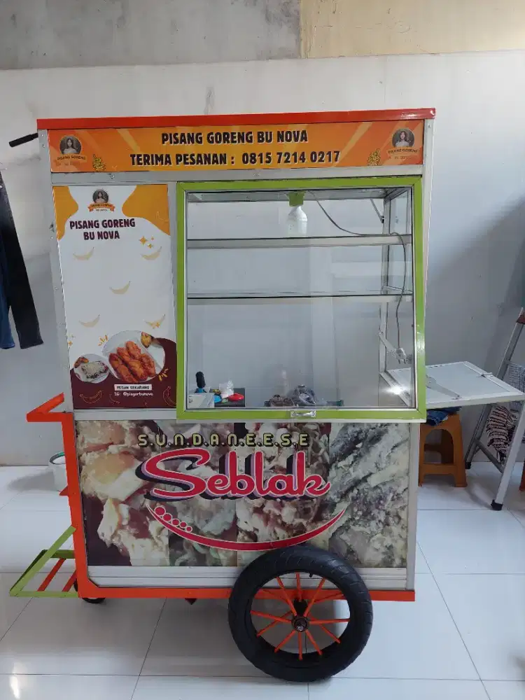 Gerobag Bekas Terawat bonus macam2