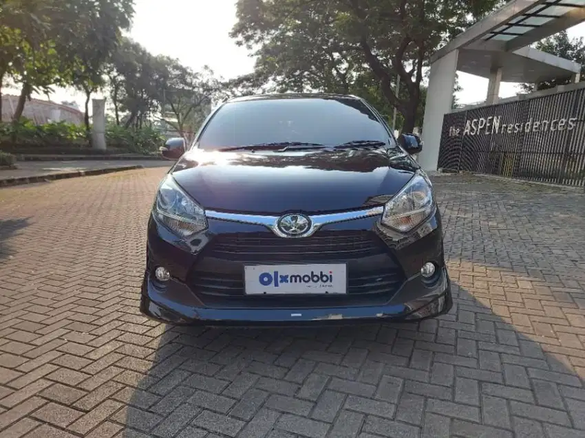 TDP Rendah Toyota Agya 1.2 G TRD Sportivo Bensin-AT 2017 Silver CSXTB
