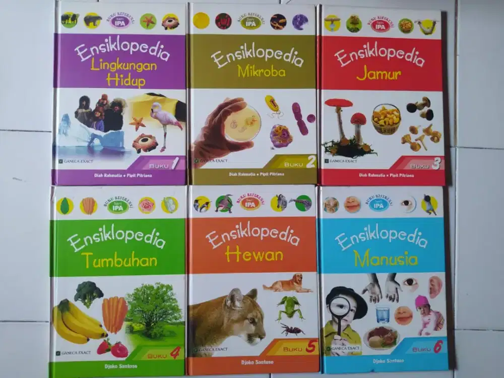 Dijual Buku ENSIKLOPEDIA ada 6 Seri
