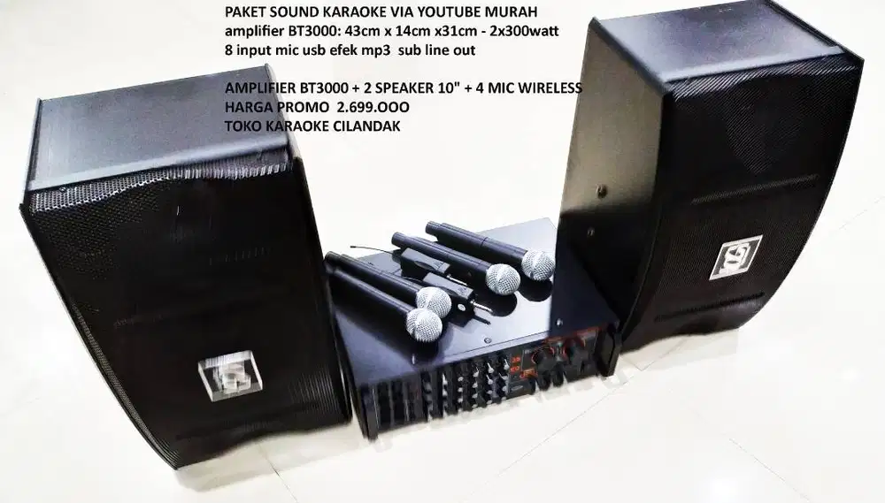 paket sound karaoke
