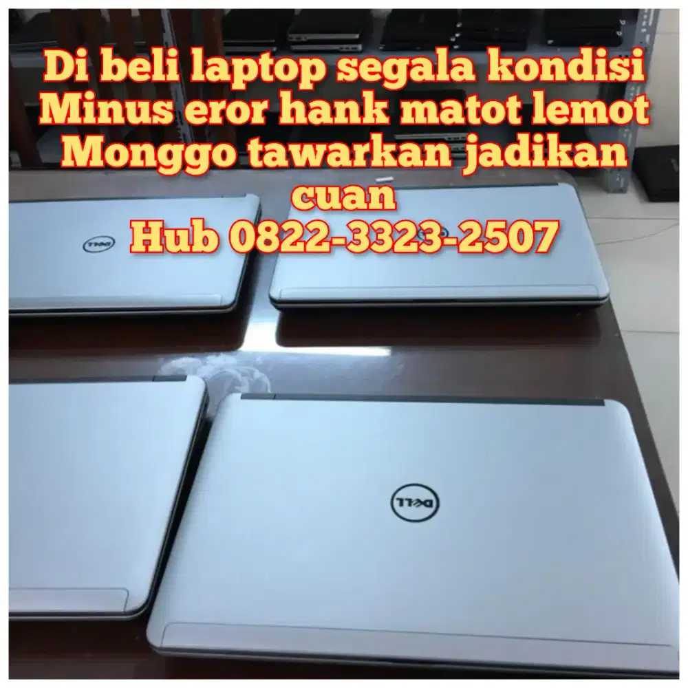 Laptop second er0r minus hank M4tot d beli