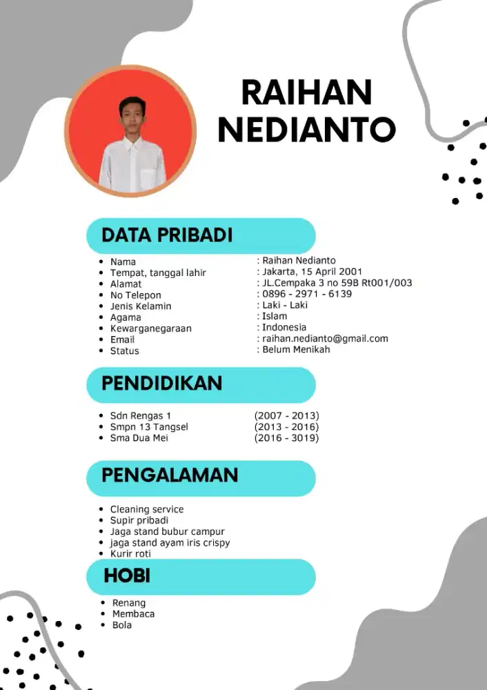 Sedang mencari pekerjaan