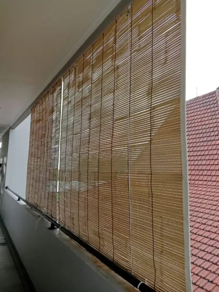 Jual 
_Tirai Bambu
_Tirai Kayu
_Gedek
_Bambu lonjoran