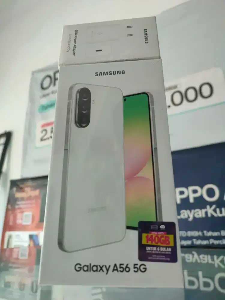 SAMSUNG A56 5G 12/256 FREE ADAPTOR