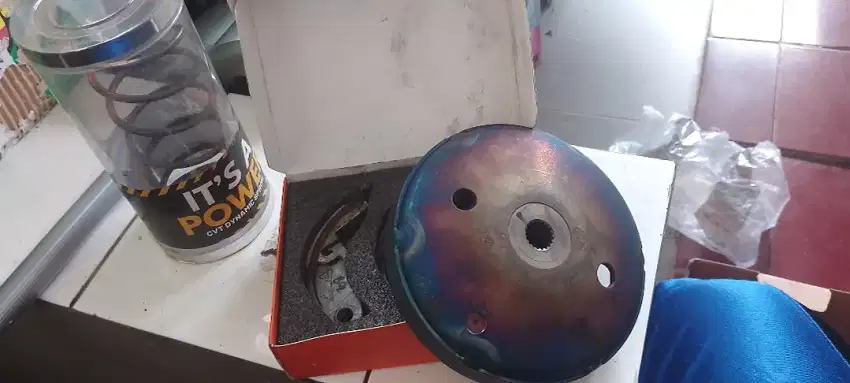 Mangkok cvt,kampas dan per cvt vario 160,pcx