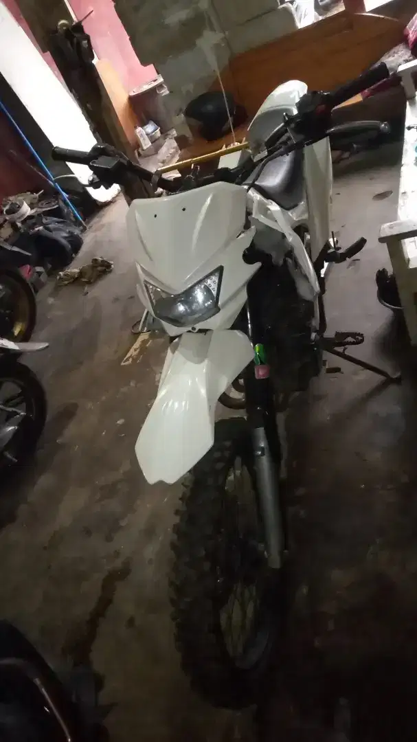 Motor cros cs1 sudah modif klx