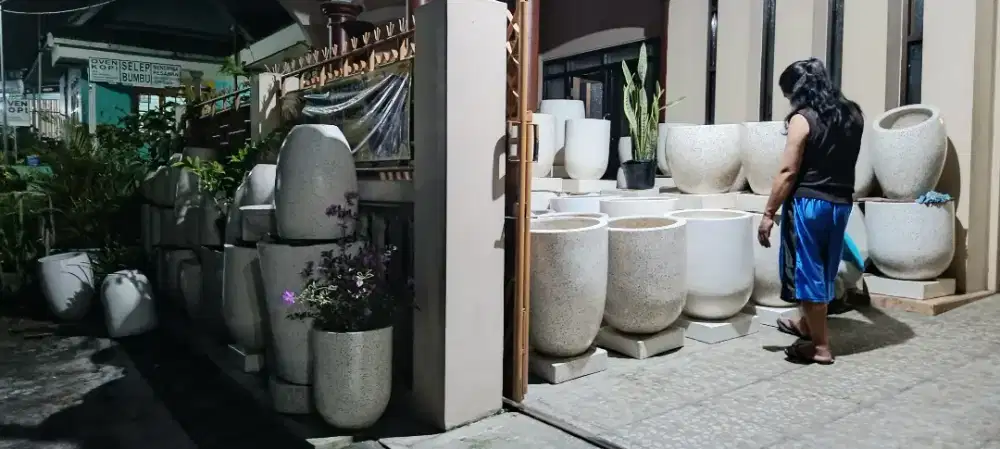 Gentong bak mandi teraso