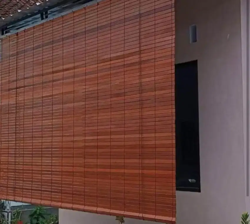 Tirai bambu tirai kayu bambu Gedeg bamb