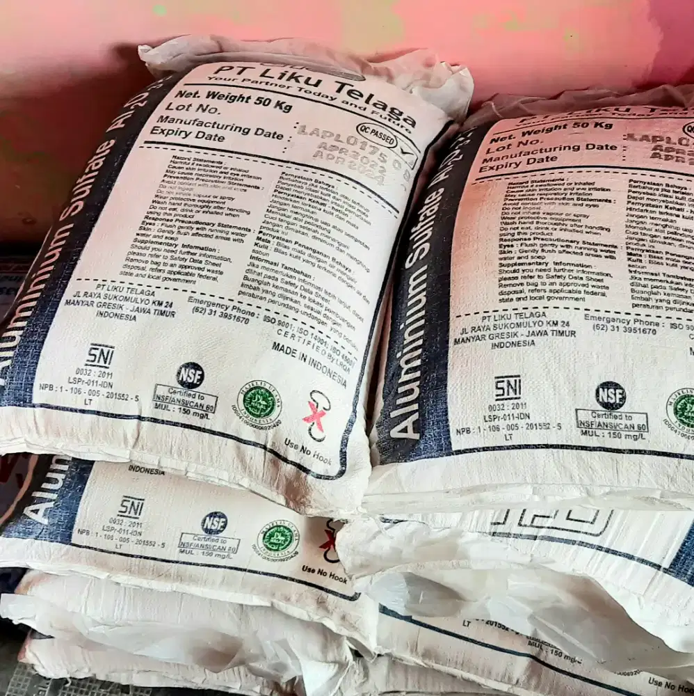 Aluminium Sulphate Tawas Powder Bubuk