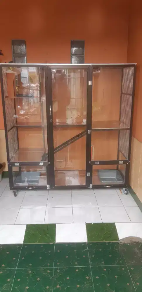 Kandang kucing alumunium bandung