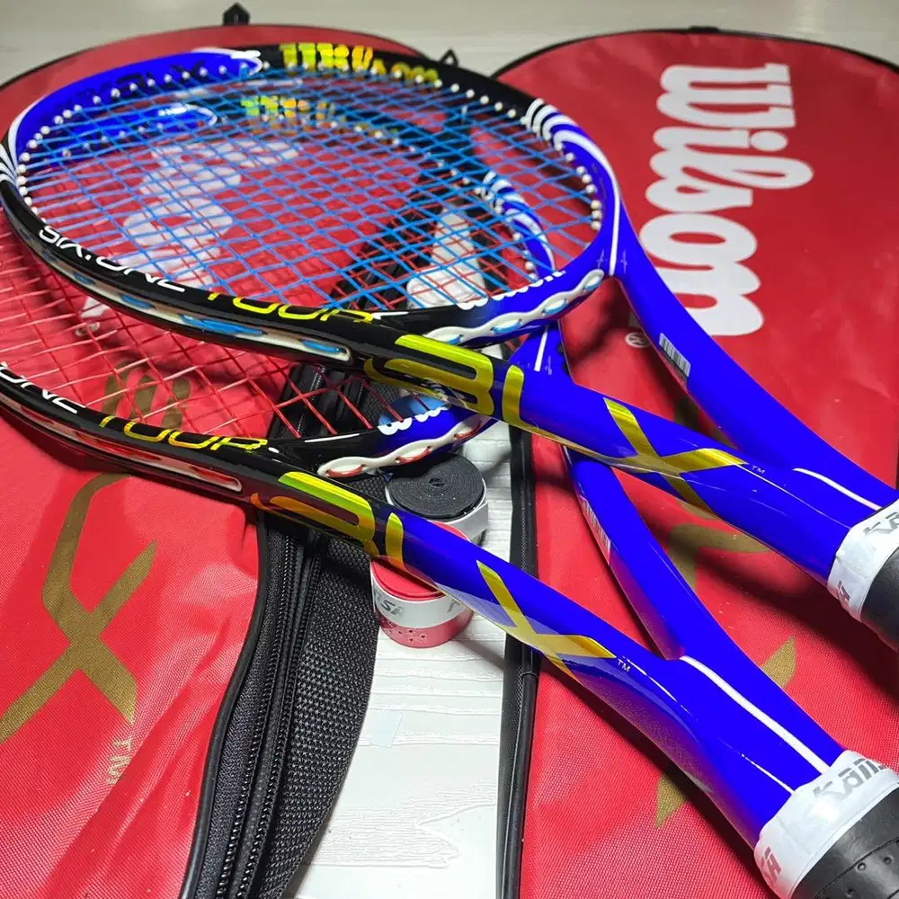 RAKET TENIS WILSON BLX SIX ONE TOUR PREMIUM IMPORT