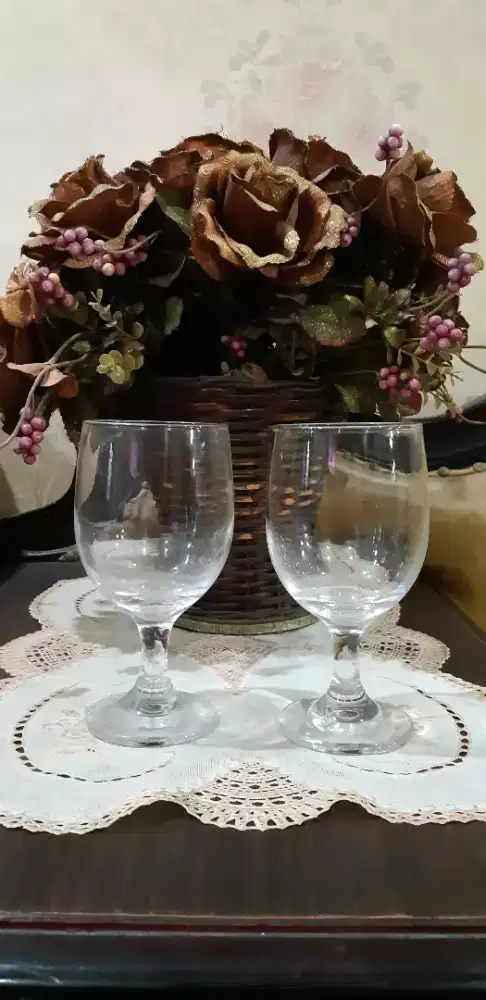 gelas minum jus 1 lusin rp. 100,000