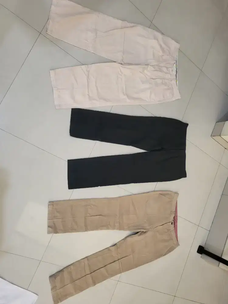 Celana panjang dan ukuran ada difoto dan lainlain