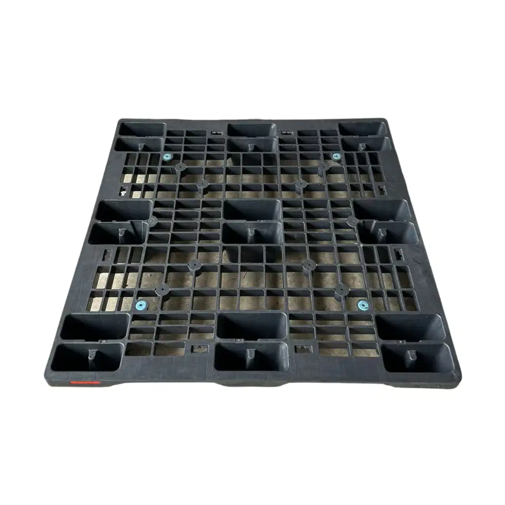 Pallet Plastik Bekas/Baru Ukuran 110x110x14 cm – PP43 / Pallet Plastik