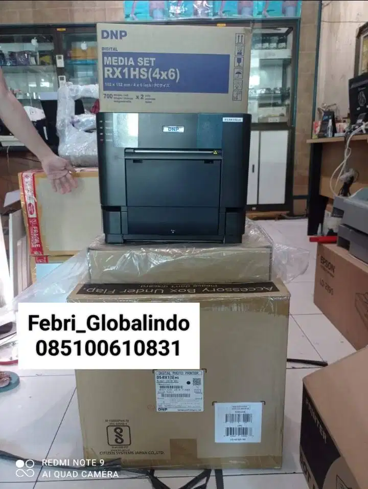 Printer Foto DNP DSrx1 hs 4R, Ready stock gudang - Hub.Febri