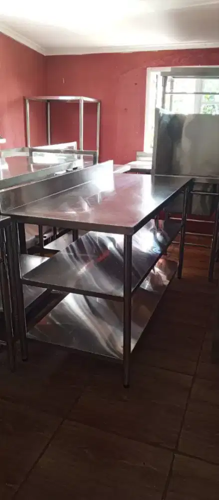 Meja stainless 3s uk 150 x 70 x 85