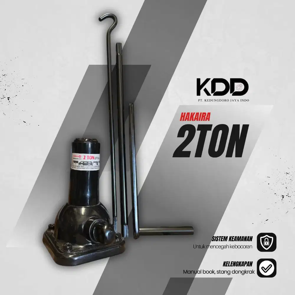 Dongkrak Spiral Jack/Ulir 2 Ton