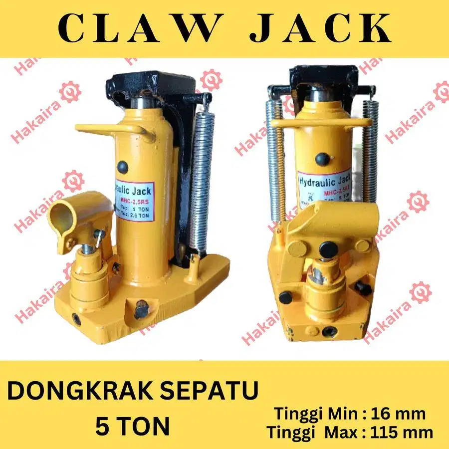 DONGKRAK CLAW JACK/ DONGKRAK SEPATU KAPASITAS 5 TON