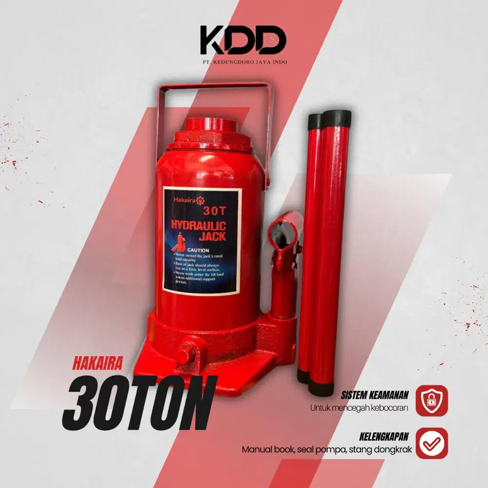 Dongkrak Botol 30 Ton Merah