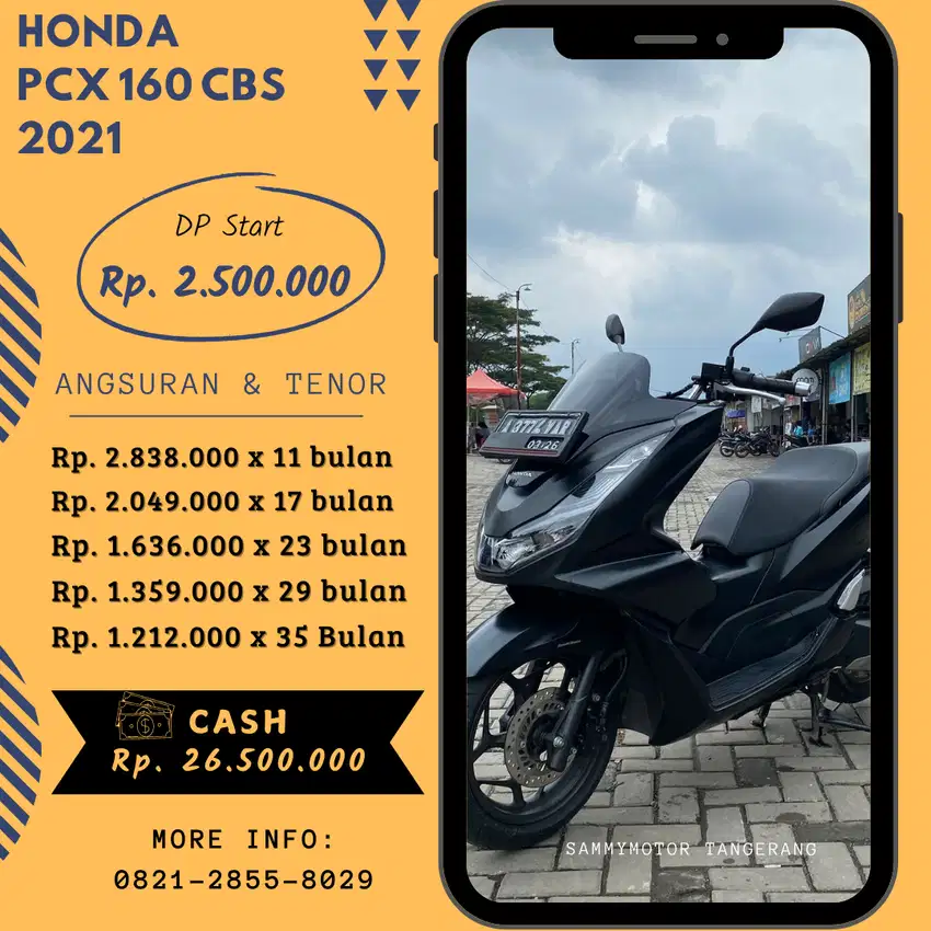PCX 160 CBS 2021