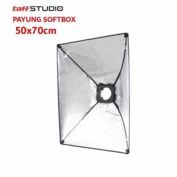 Payung Softbox Reflektor 50x70cm Flash Mount