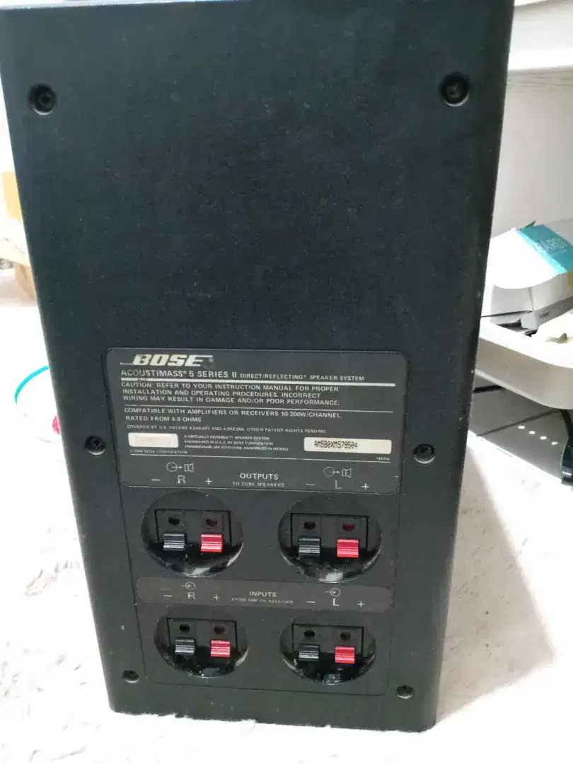BOSE ACOUSTIMASS 5 SERIES II