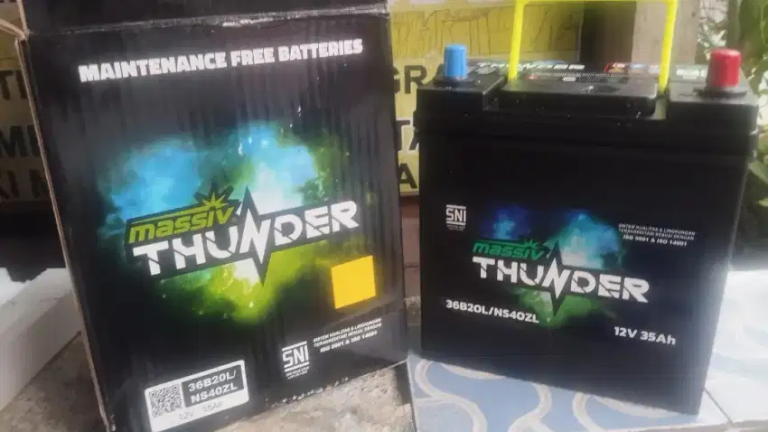 accu aki brio ayla sigra agya calya baru kering thunder (yuasa grup)