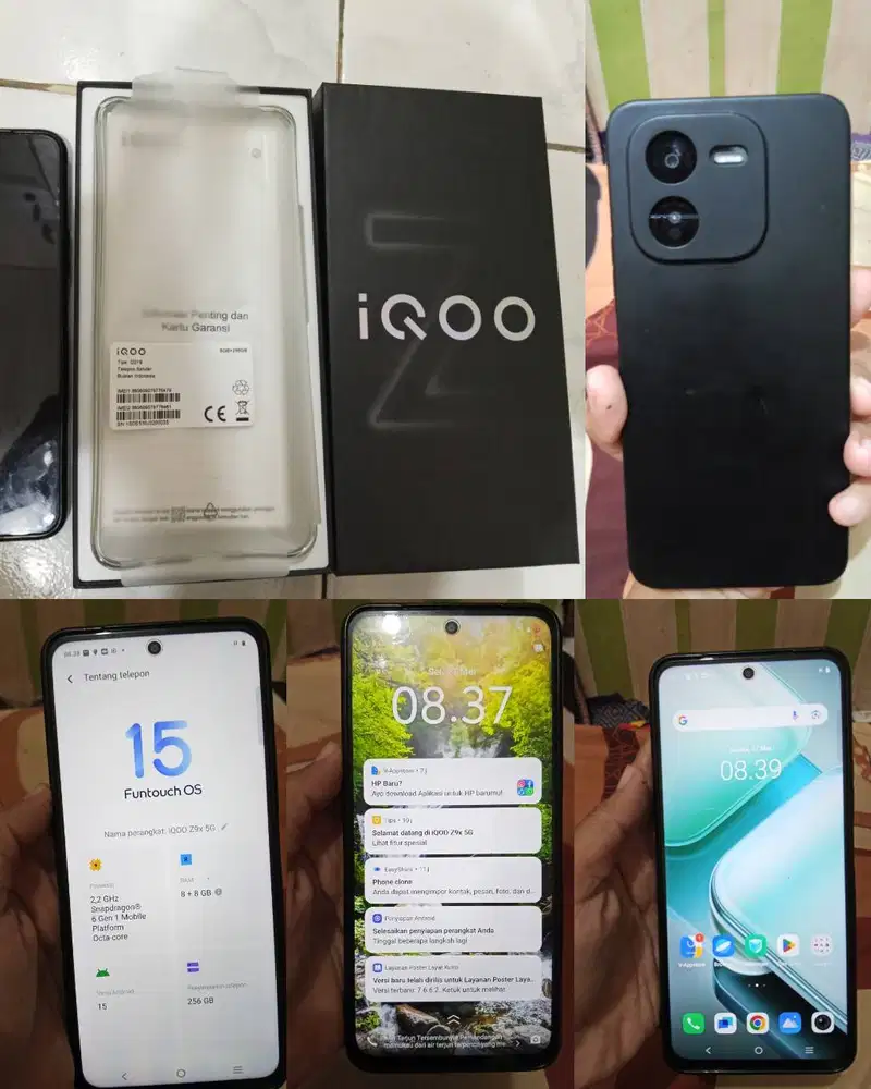 DIJUAL HP IQOO Z9X 5G RAM 8GB/256GB