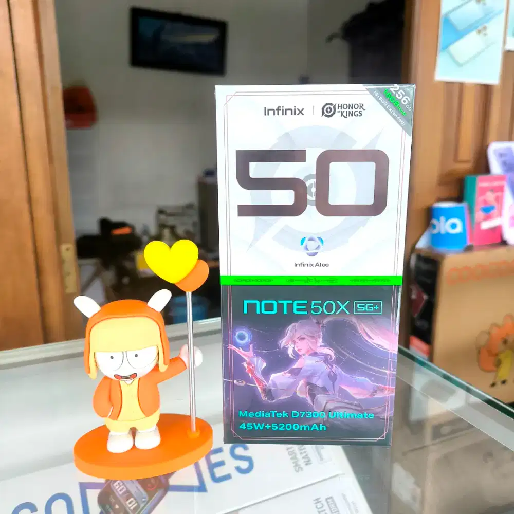 Infinix Note 50X 5G+ 8/256 256GB baru garansi resmi
