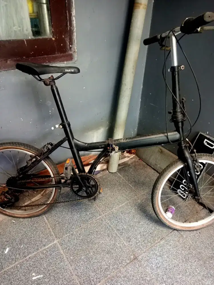 Sepeda lipat shimano