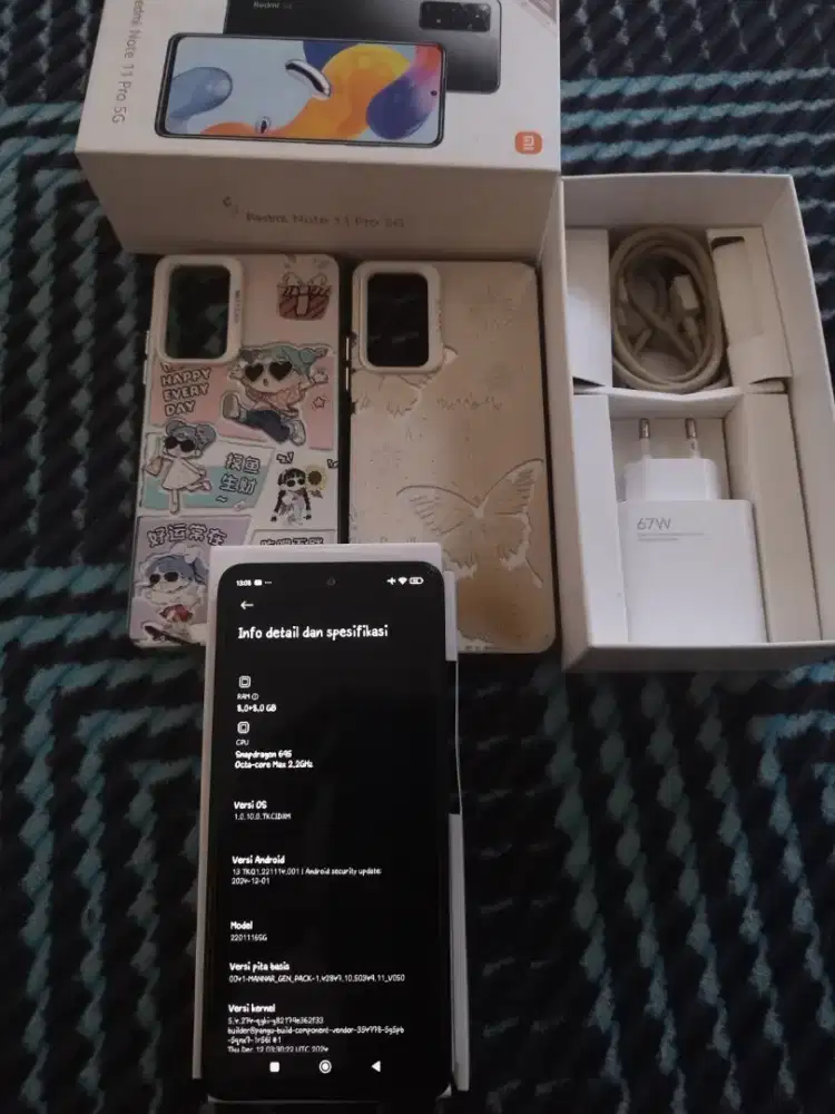 Redmi not 11 pro 5g mulus