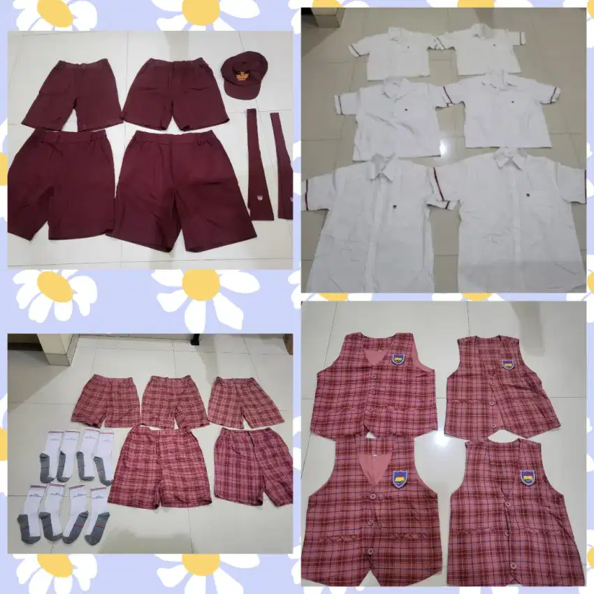 Baju SERAGAM sekolah penabur
