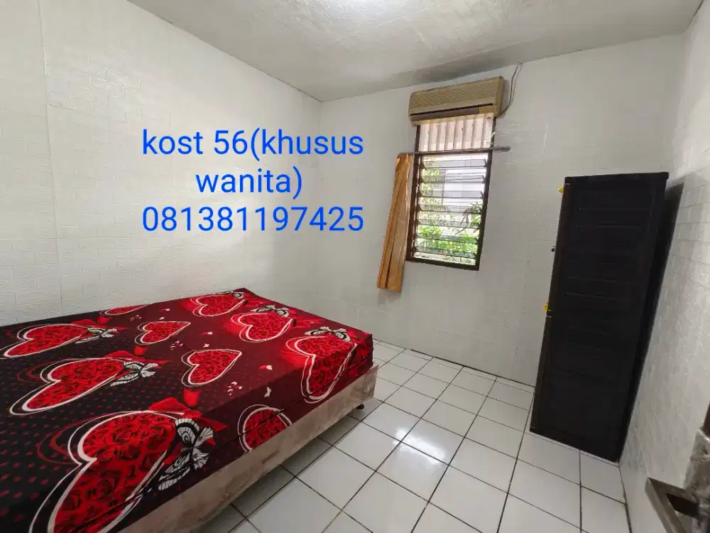Kost 56 khusus wanita/perempuan/karyawati/putri
