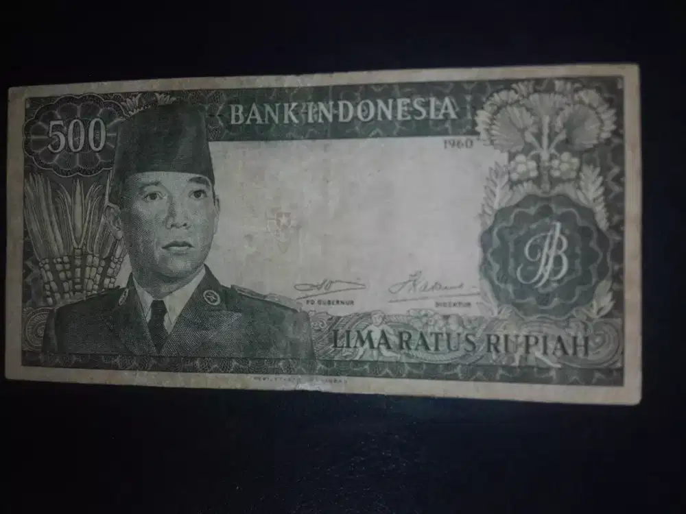 Uang Kuno Bungkarno Tahun 1960