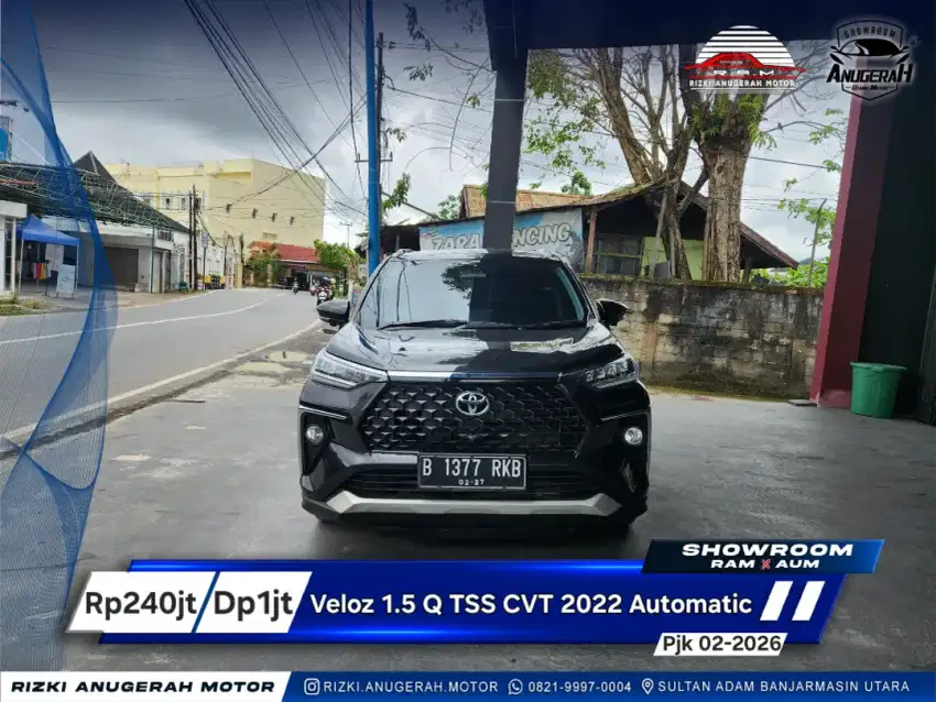 Dp 1jt Veloz Q TSS 2022 Automatic Pjk 02-2026