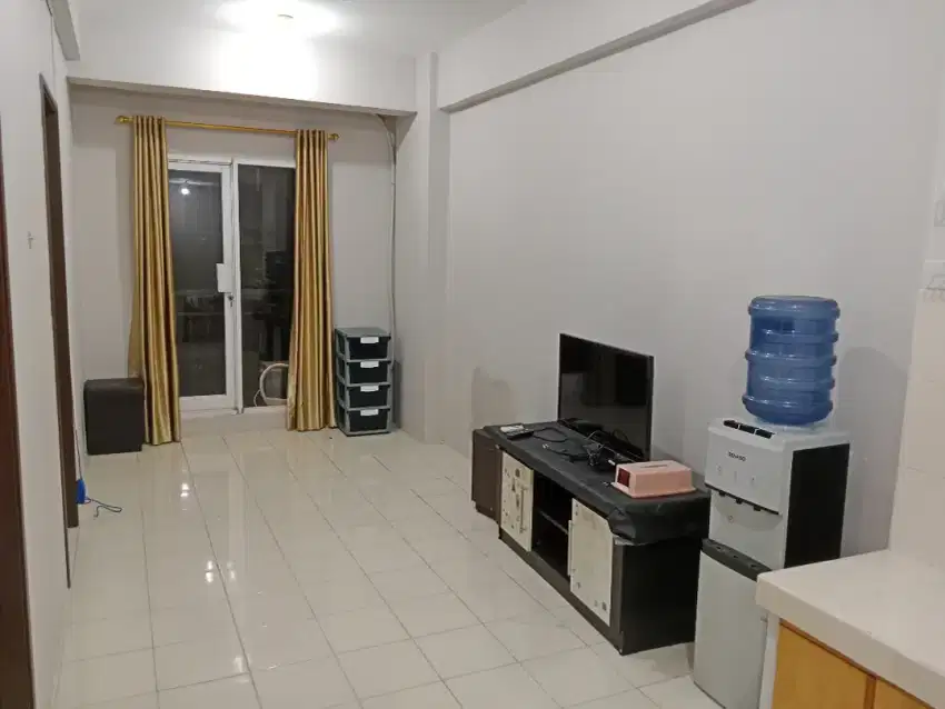Disewakan Apartemen Puri Park View Tower A 2BR lt 8 hdp taman/utara BU