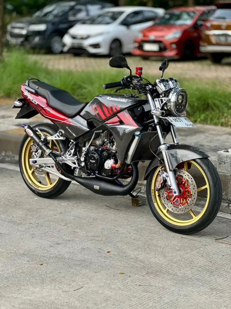 Ninja SS Asli Zebra 2014 Full restorasi dan modifikasi hedon