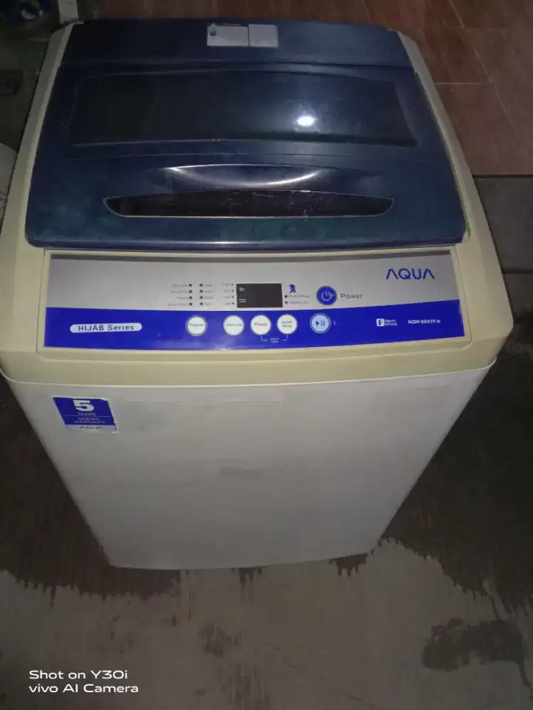 Mesin cuci Aqua hijab series 9kg normal