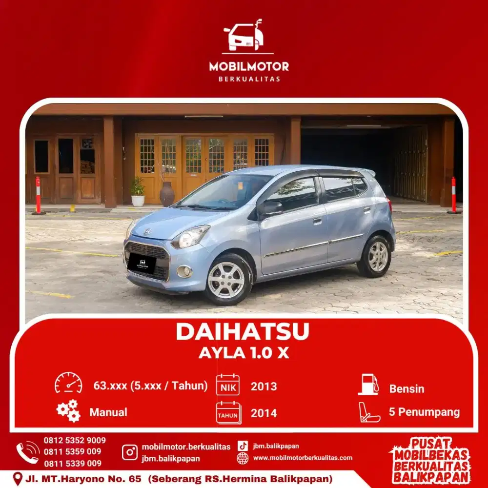 DAIHATSU AYLA 1.0 X MT