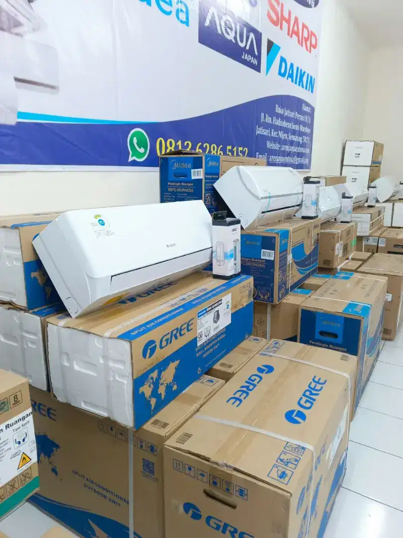 Promo AC Berbagai Merek – Mulai 3,5 Juta, Free Pasang!