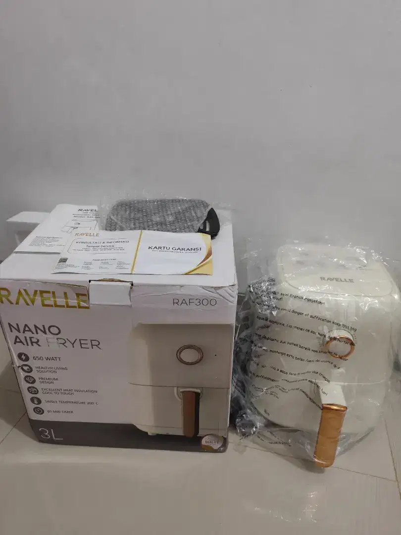 Air Fryer 3L merek Ravelle