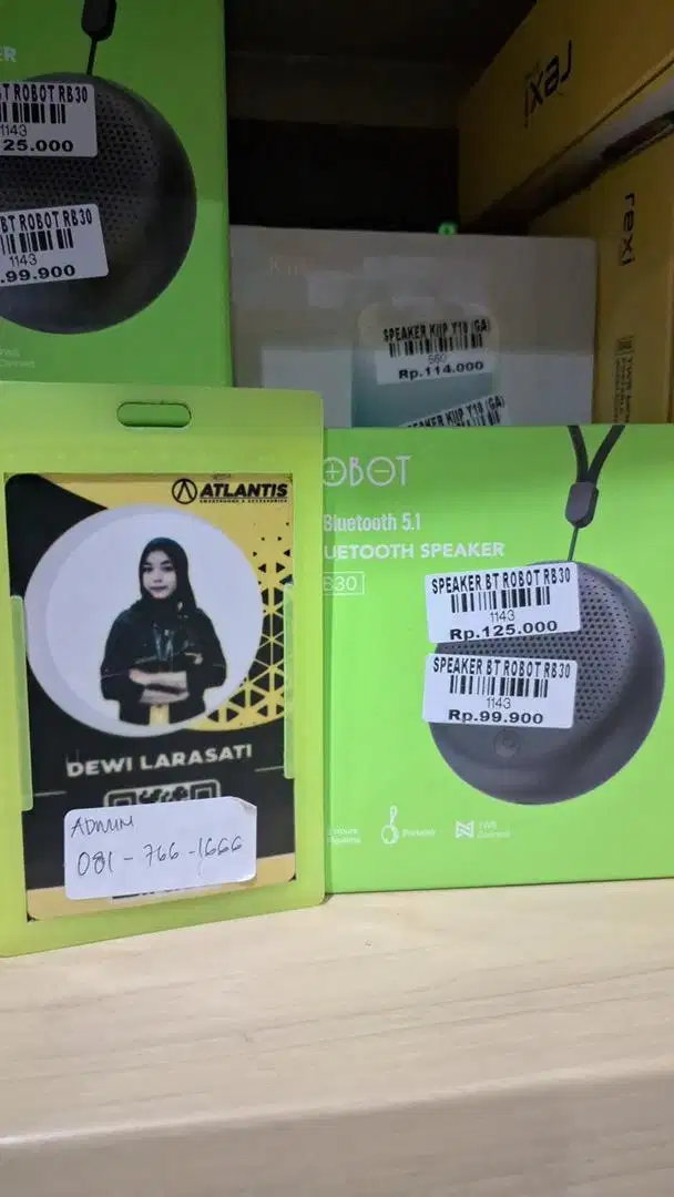 speaker bt robot rb30 atlantis dahsyat