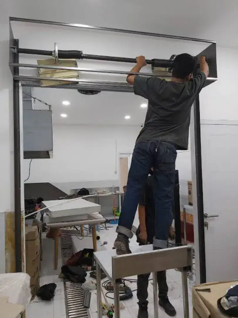 Tukang spesialis pintu rolling door folding gate murah