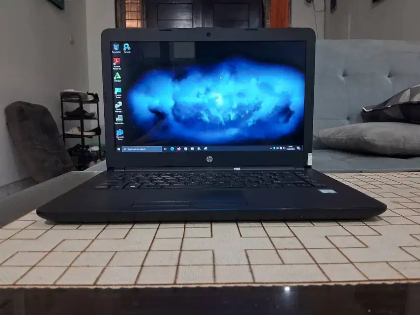 Laptop HP 14 Core Gen 6 DDR4 8GB SSD ReadyUp W10 ORI Mulus Cepat Dapat