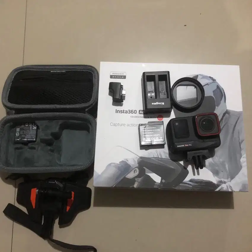 Insta 360 ace pro MOTORCYCLE KIT VERSION insta360