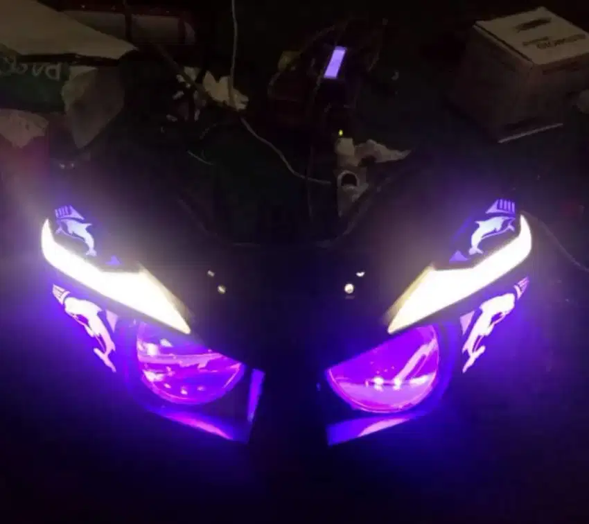lampu motor projie